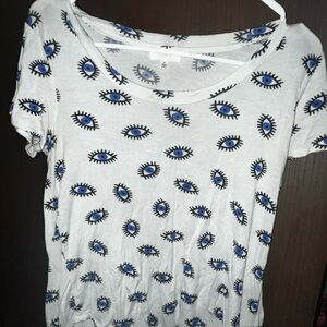 Eye Print Women's Top